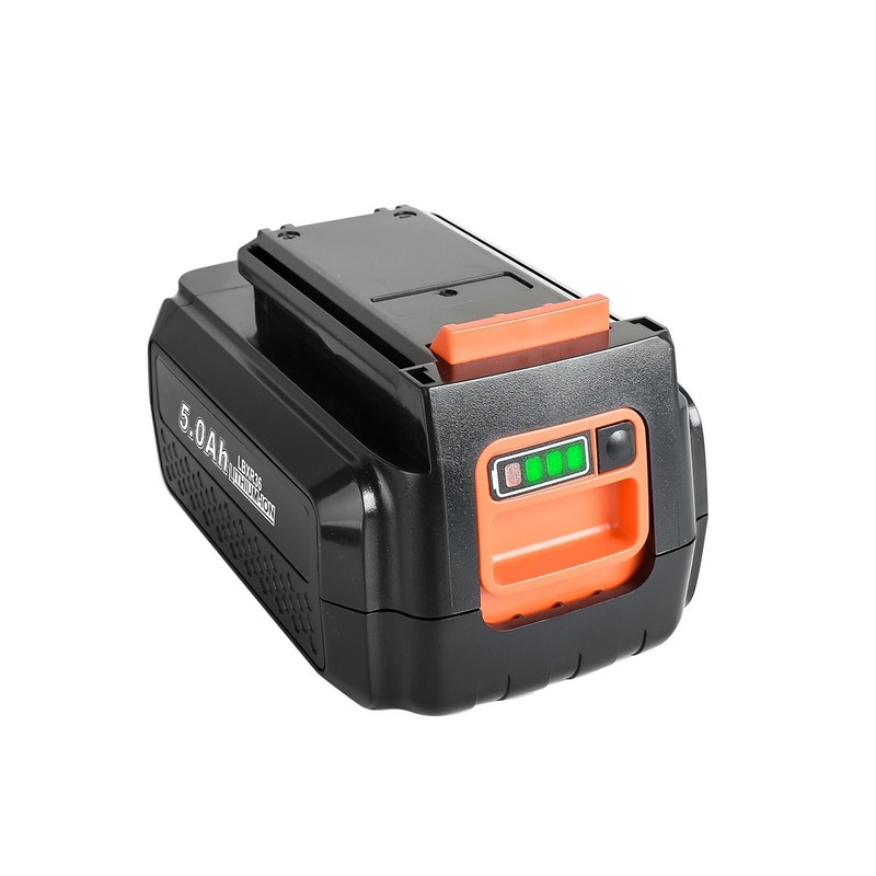 5.0Ah For Black Decker 40Volt Max Lithium Battery+Charger LBXR36 LBX2040 LSW36 gallery