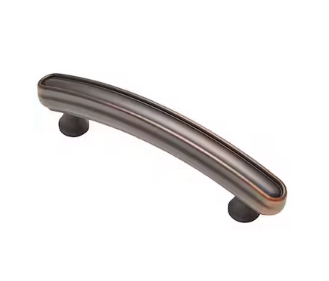 8 Allen + Roth Aged Bronze Cabinet Handle Pull 3 Inch Centers EX0517169 Z2244 gallery