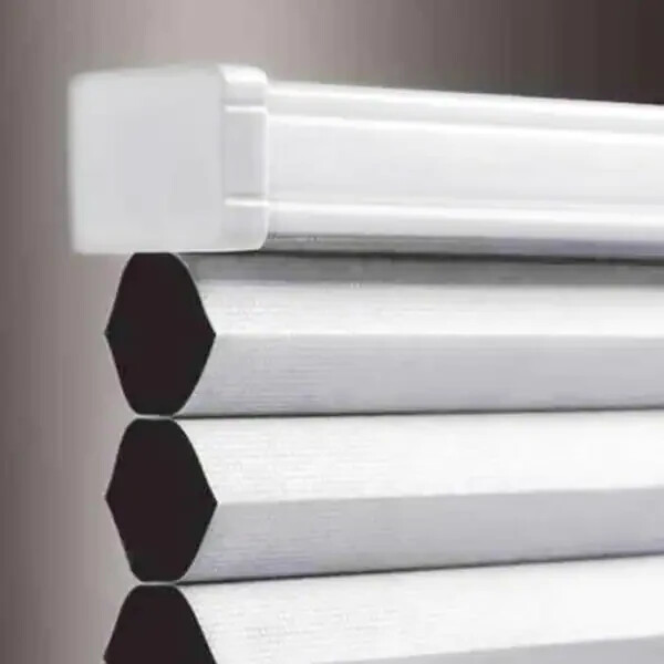 Custom Cut Home Decorators Shadow White Blackout Cordless Cellular Shade gallery