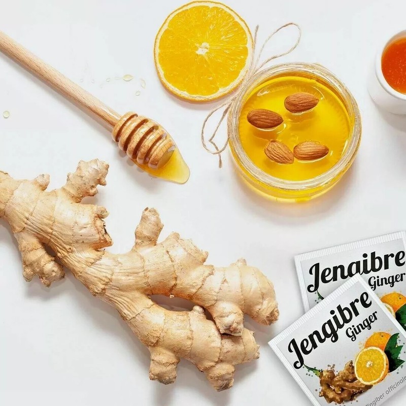 Te de Jengibre Ginger Tea (Zingiber officinale) 25 Bags 0.05 oz each Black Tea gallery