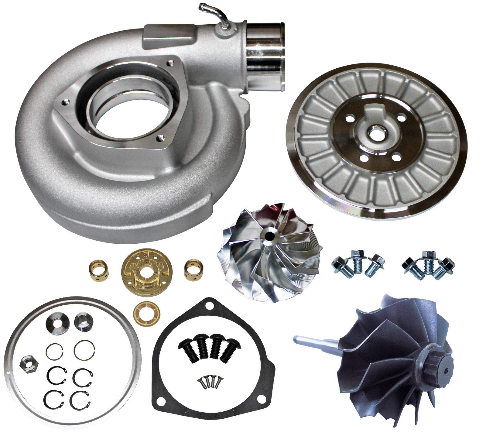 67mm Complete Turbo Rebuild Kit for IHI RHG6 Turbo 2001-2004 6.6l LB7 Chevy GMC gallery