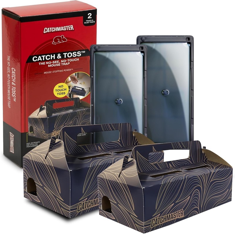 Pest Control Made Easy: Disposable No-See Mouse Traps, 2 Pack - Child & Pet Safe gallery