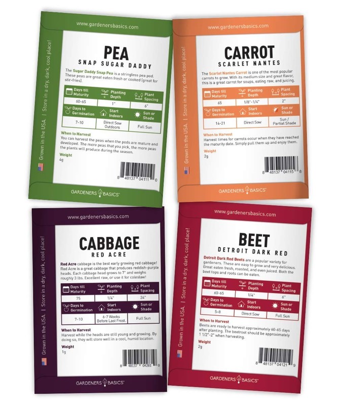 Winter, Fall, and Spring Vegetable Seeds for Planting | Cool Weather Crops | ... gallery
