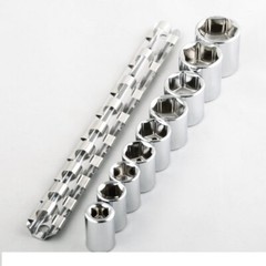 10pc Shallow Socket Set 3/8″ inch Drive Metric Automotive Mechanic
