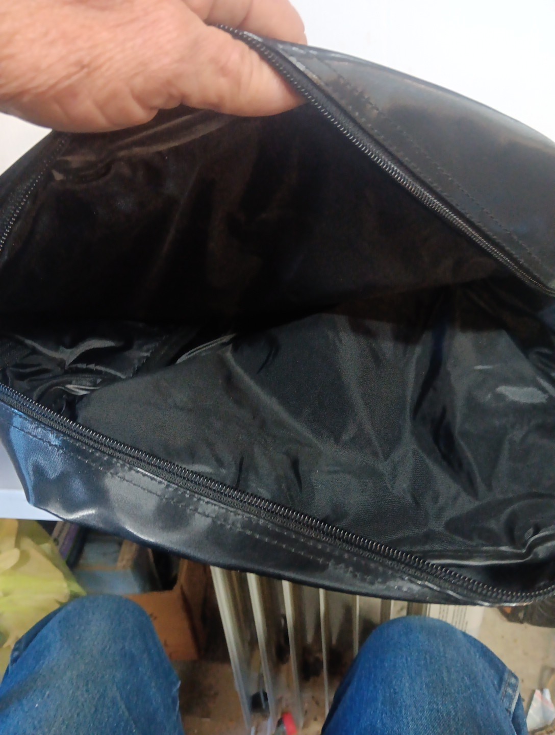 Nylon Plastic Backpack Waterproof Bag 3