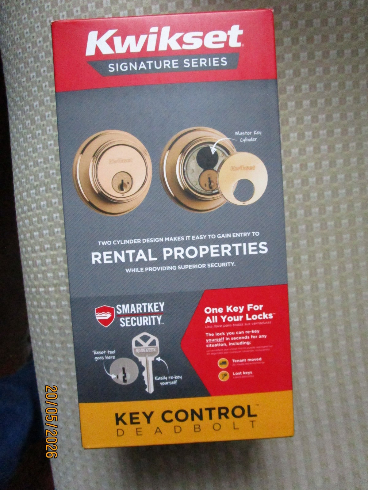 New Kwikset Signature Series Key Control Deadbolt Kit for Security and Access gallery