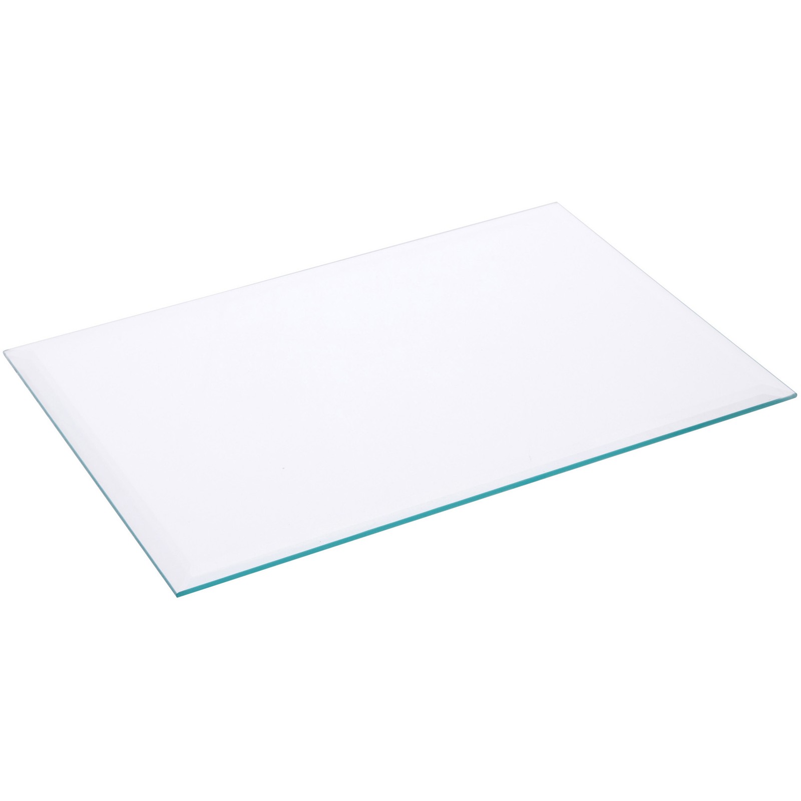 Plymor 8" x 12" Rectangle, 5mm Thick Beveled Clear Glass gallery