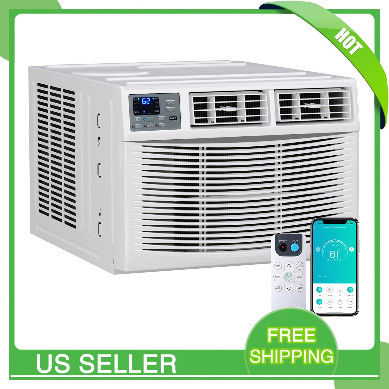 23200 BTU Window Air Conditioner Cooling & Heating for Rooms up to 1500 Sq.Ft gallery