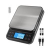 BOMATA Large Kitchen Scale with 0.1g/0.001oz High Precision, 5kg/11lb Bakery ... gallery