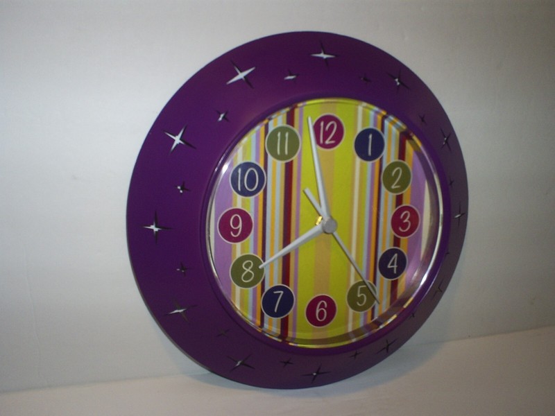 Beautiful 10" Stars Theme Clock gallery