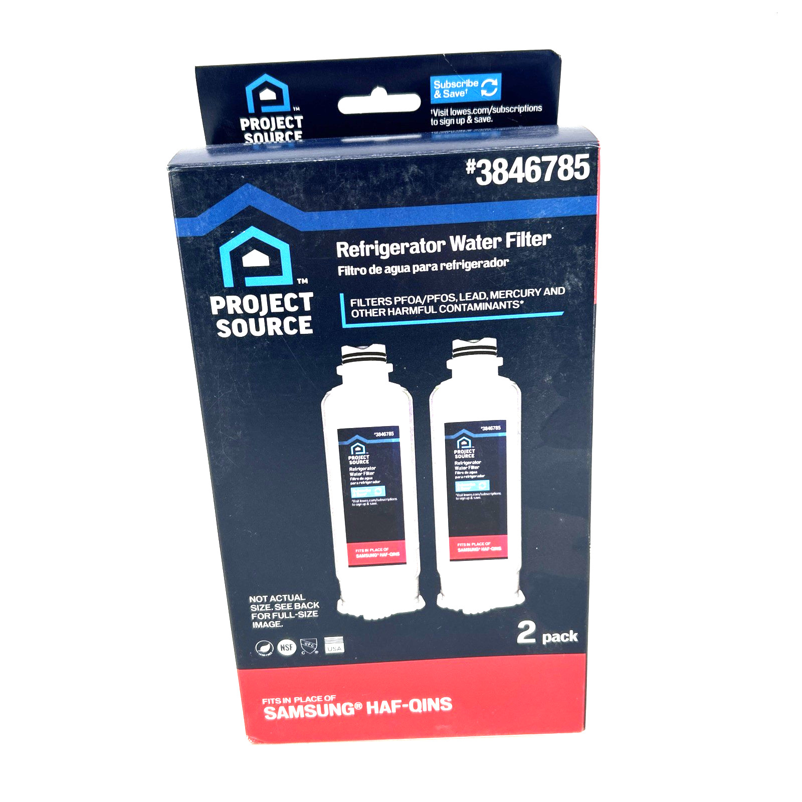 Project Source Samsung HAF-QINS 3846785 Refrigerator Water Filters gallery