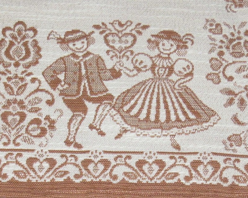 Table Square Double-sided Jacquard Dutch-like Theme 31 by 33 inches gallery