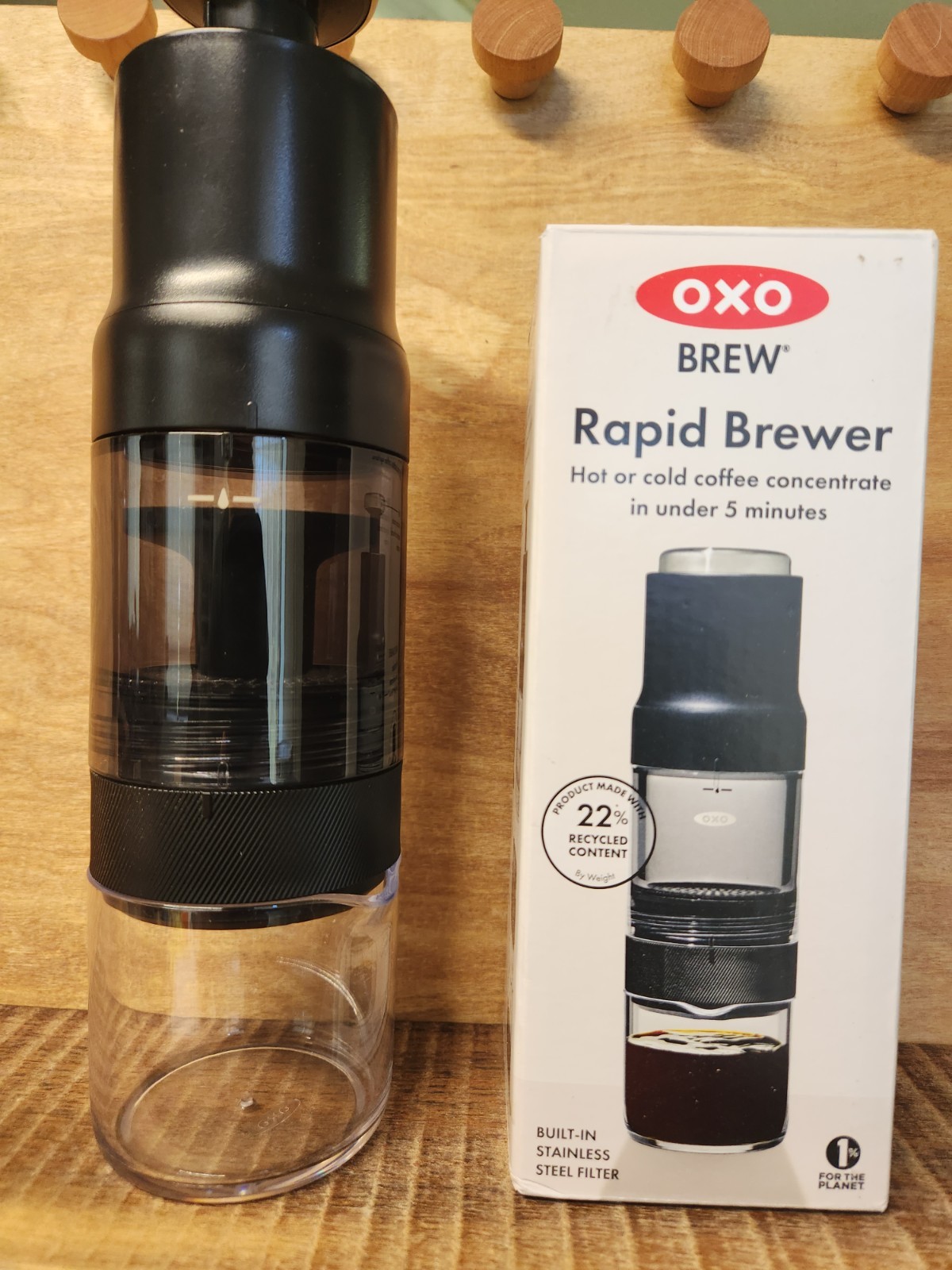 OXO Brew Rapid Brewer Excellent barely-used condition gallery