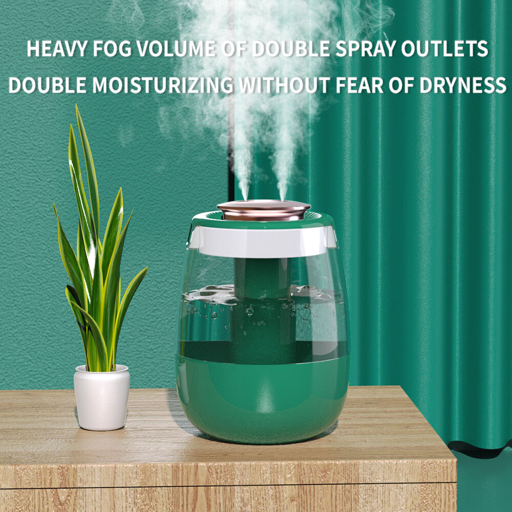 Nano Homogenizing 1.5L Humidifier - Blue Light Sterilize,700KHz High-frequency gallery