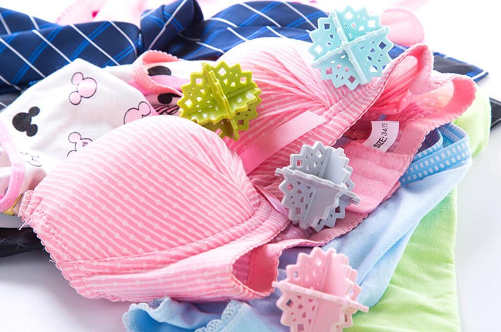 8 Pack Magik Colorful Snowflake-shaped Laundry Ball Washing Ball 5 cm/ 2 Inch gallery