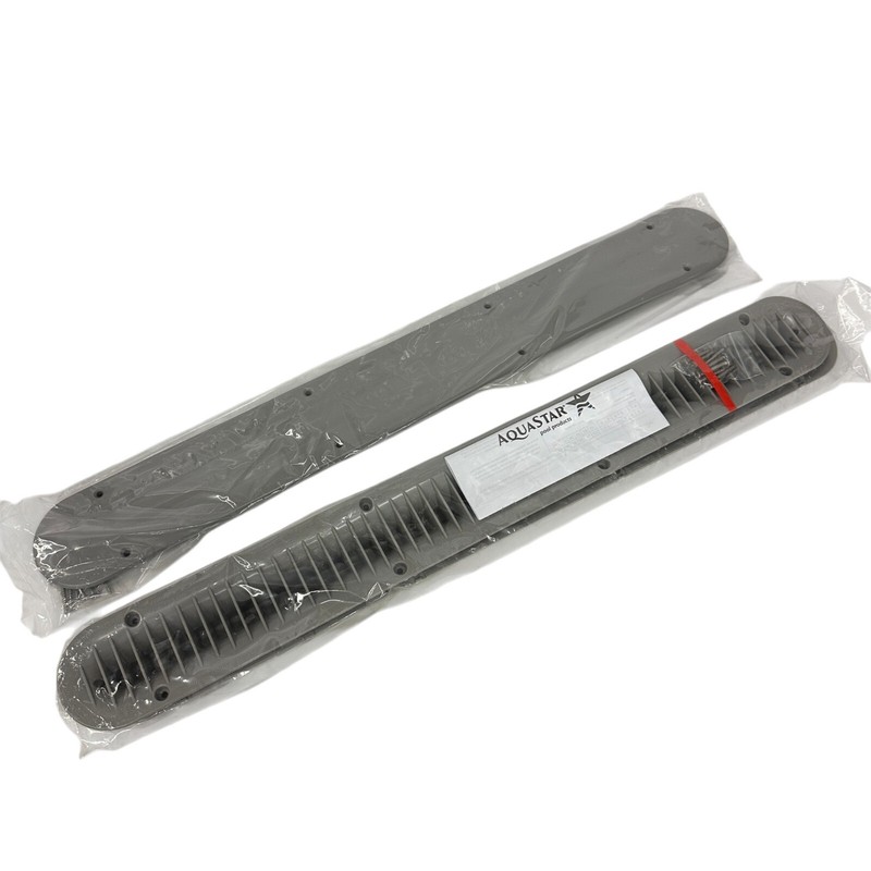 AquaStar Paramount BuzzTop Channel Drain w/o Sump Lght Gray 32in 004-203-0010-08 gallery