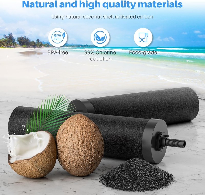 Water Filter Replacement for Berkey® BB9-2 Water Filter,Black Berkey Filters Pur gallery