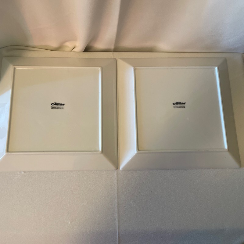 The Celler Whiteware by Macy’s, STEMS , Set if 2 Dinner Plates 10.5" gallery