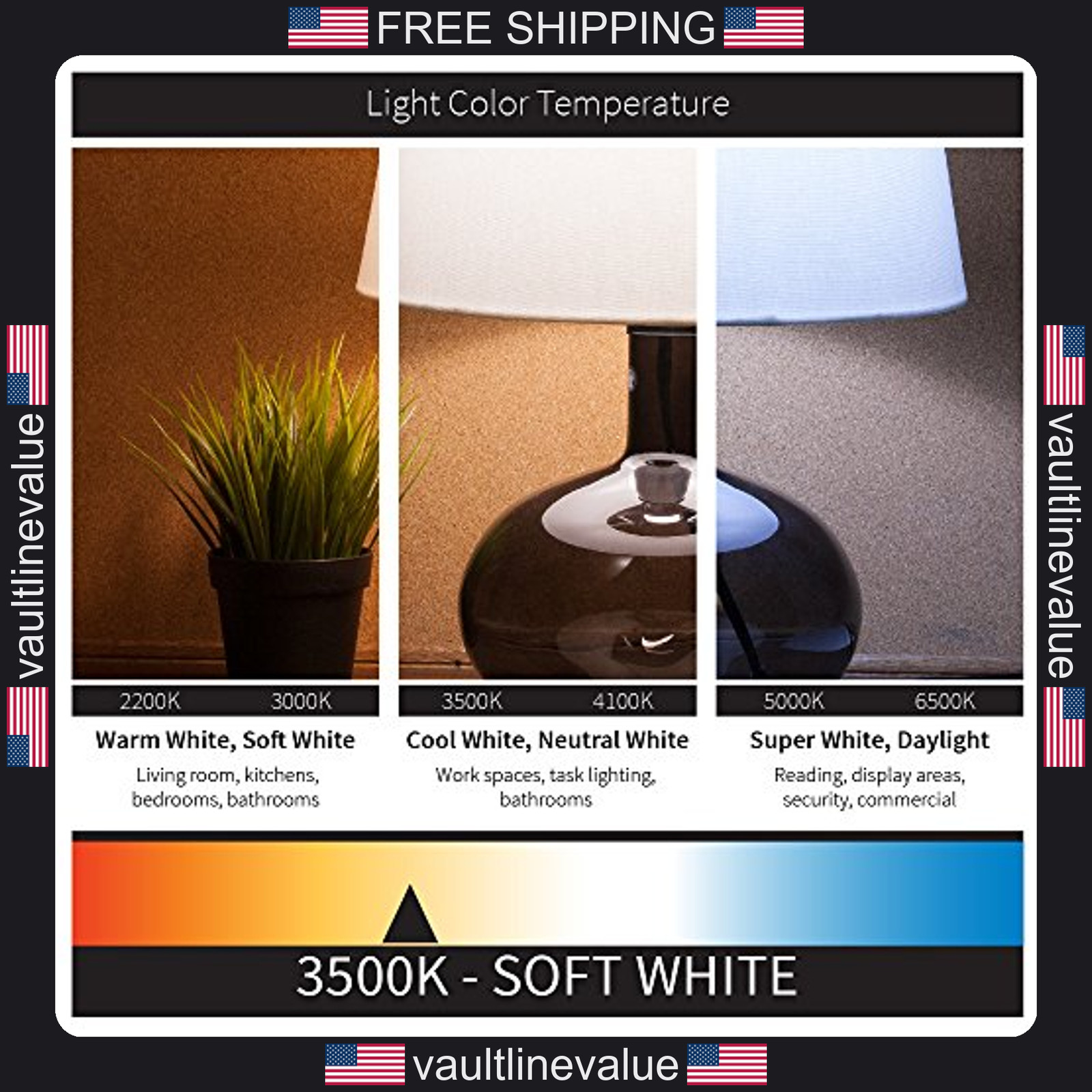 Sunlite FT18DL/835 compact fluorescent twin tube light 18W 120V 3500K 1 pack gallery