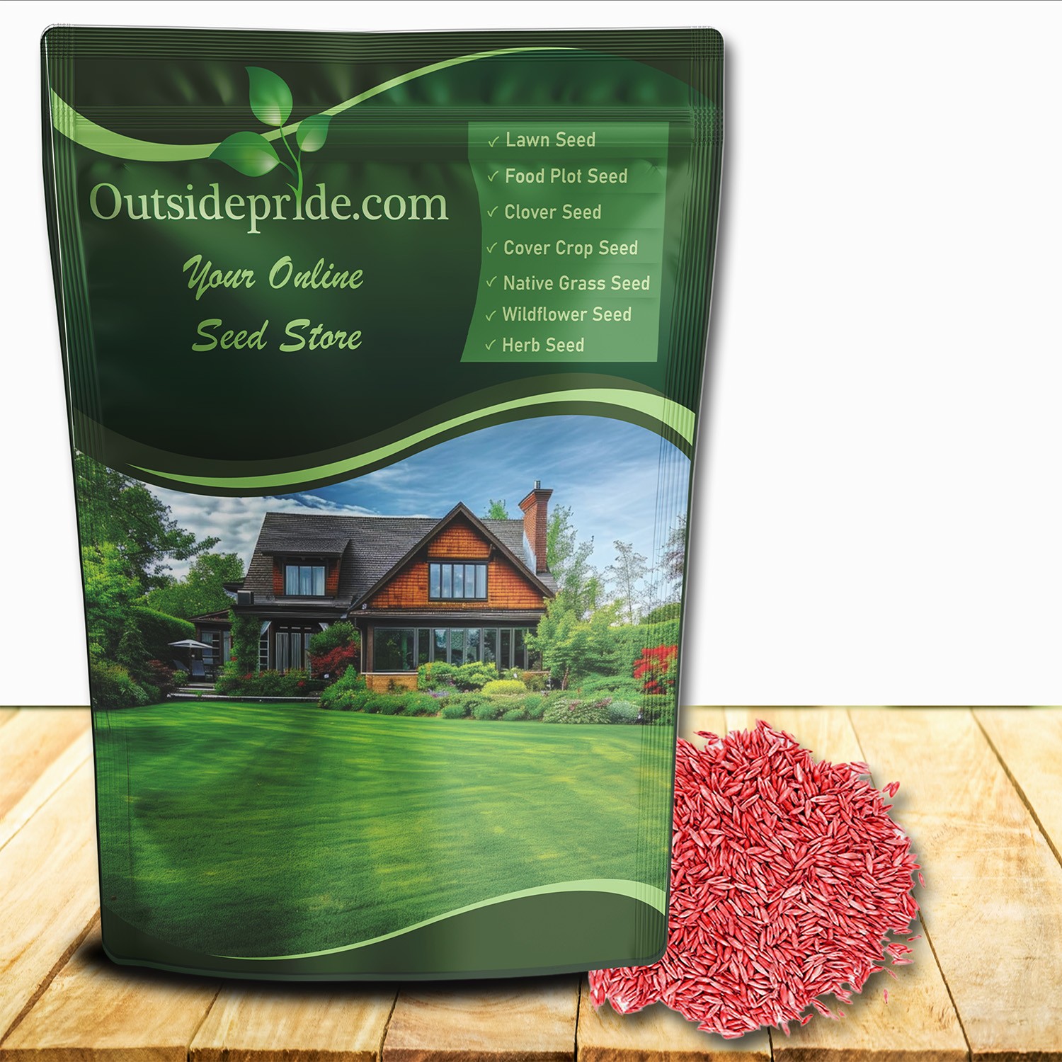 5 LBS - OptiGrowth Coated Kentucky Bluegrass Seed For Lawns - Bluegrass gallery