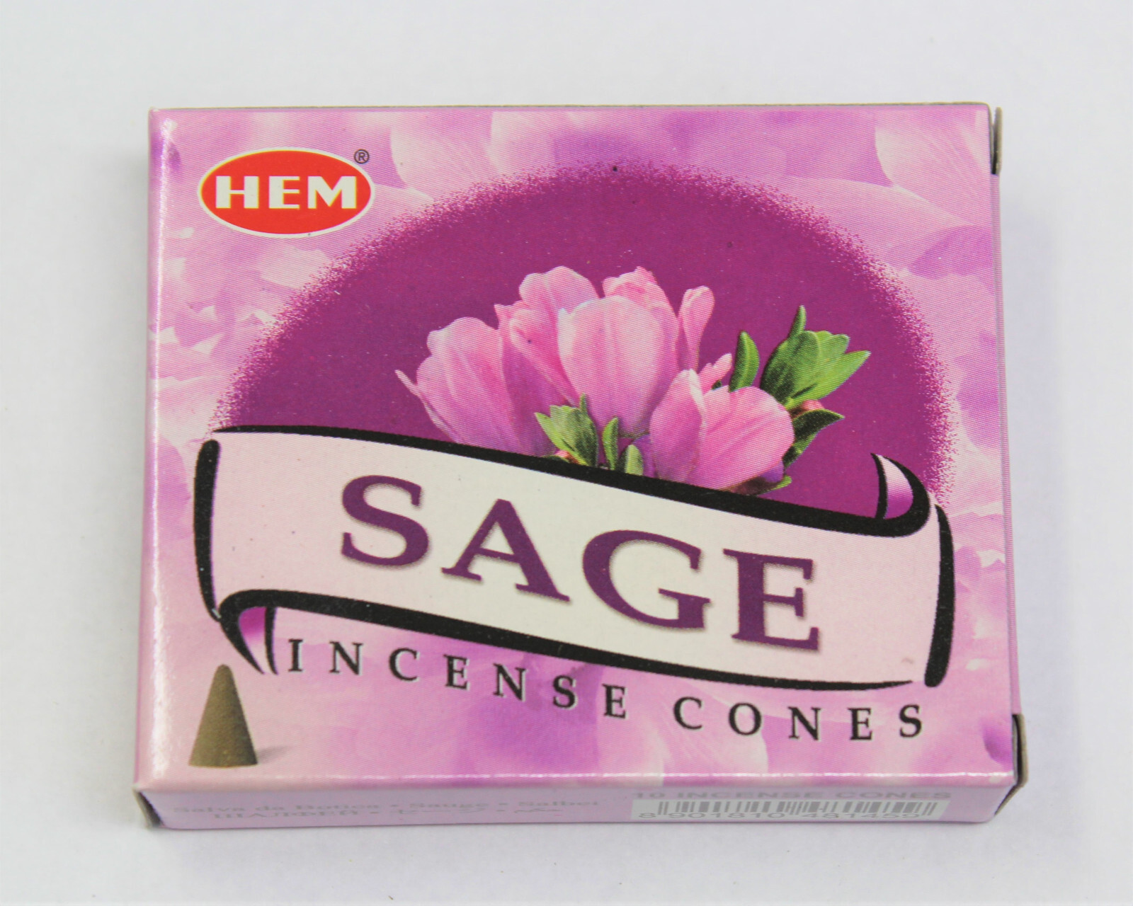Hem Sage Incense Cones: Bulk Lot 12 Packs of 10 Cones, 120 Total! gallery