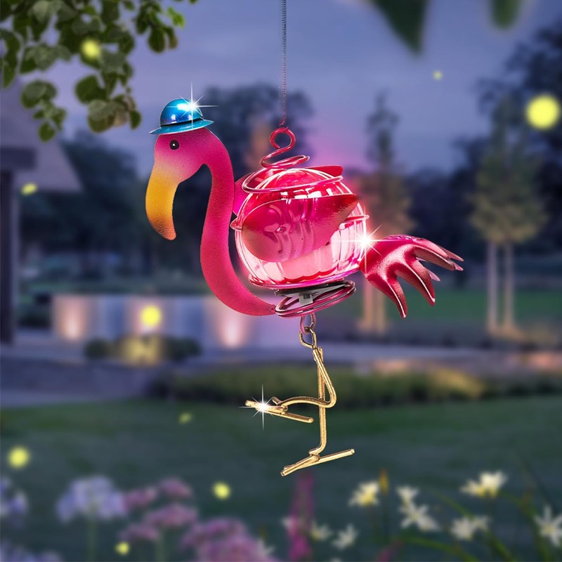 Solar Wind Chimes Outdoor, Color-Changing Solar Hanging Lamp for Garden Decor gallery