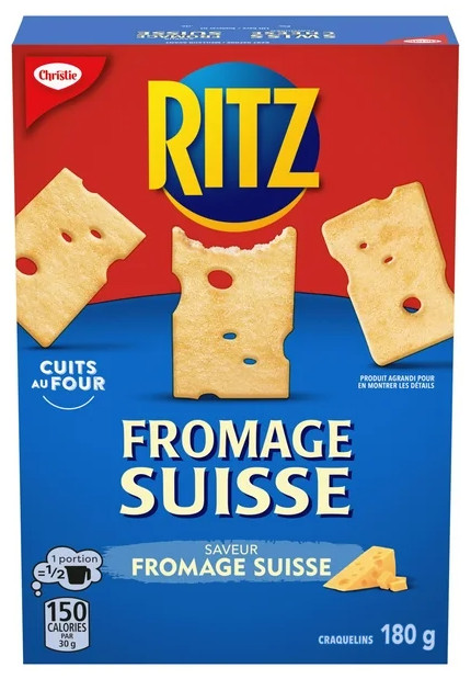 Ritz Swiss Cheese Crackers, 180g (3 Pack) gallery