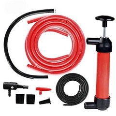 Vila Multi-use Manual Fuel Transfer Pump Kit – Portable Water & Gas Siphon,