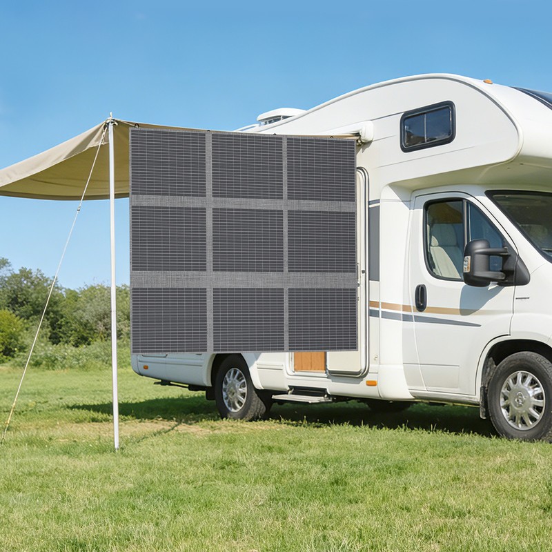 MHPOWOS 400W Solar Panel Blanket Portable Solar Suitcase Foldable Solar Panel gallery