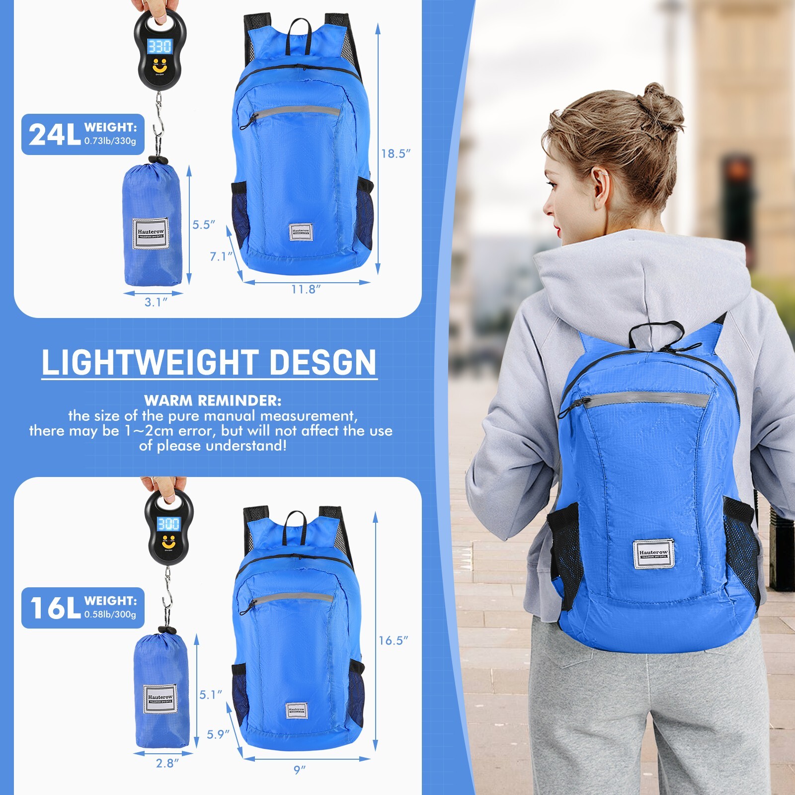 16L Hiking Backpack - Lightweight, Secure, and Versatile! 3