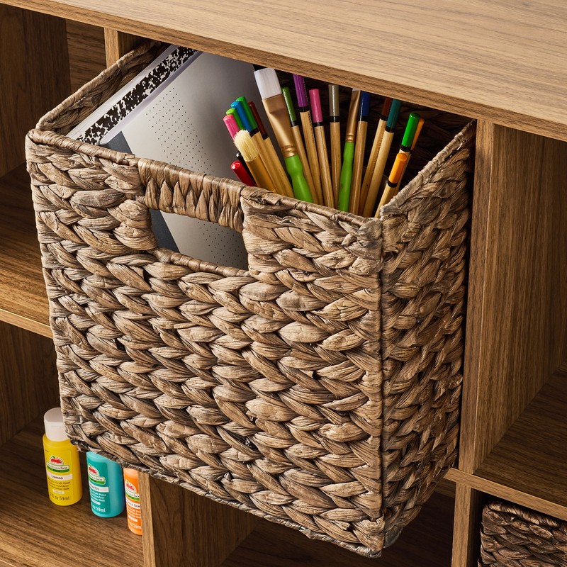 11" 6-Cube Storage Organizer, Warm Walnut gallery