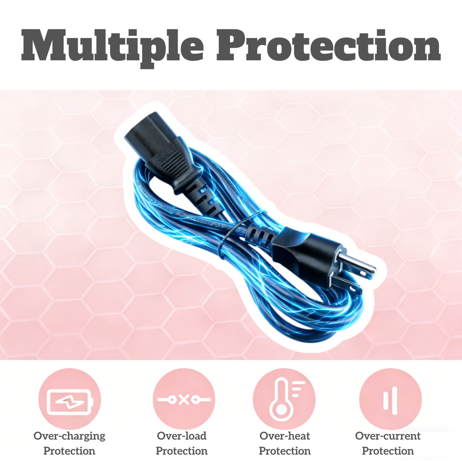 6ft UL AC Power Cord For Pyle PMXAKB2000 2000 Watt Wireless Stereo Mixer Karaoke gallery
