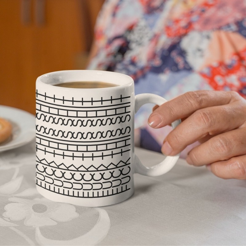 Fck This Sht Hidden Message Mug 11oz – Funny Optical Illusion Coffee Cup gallery