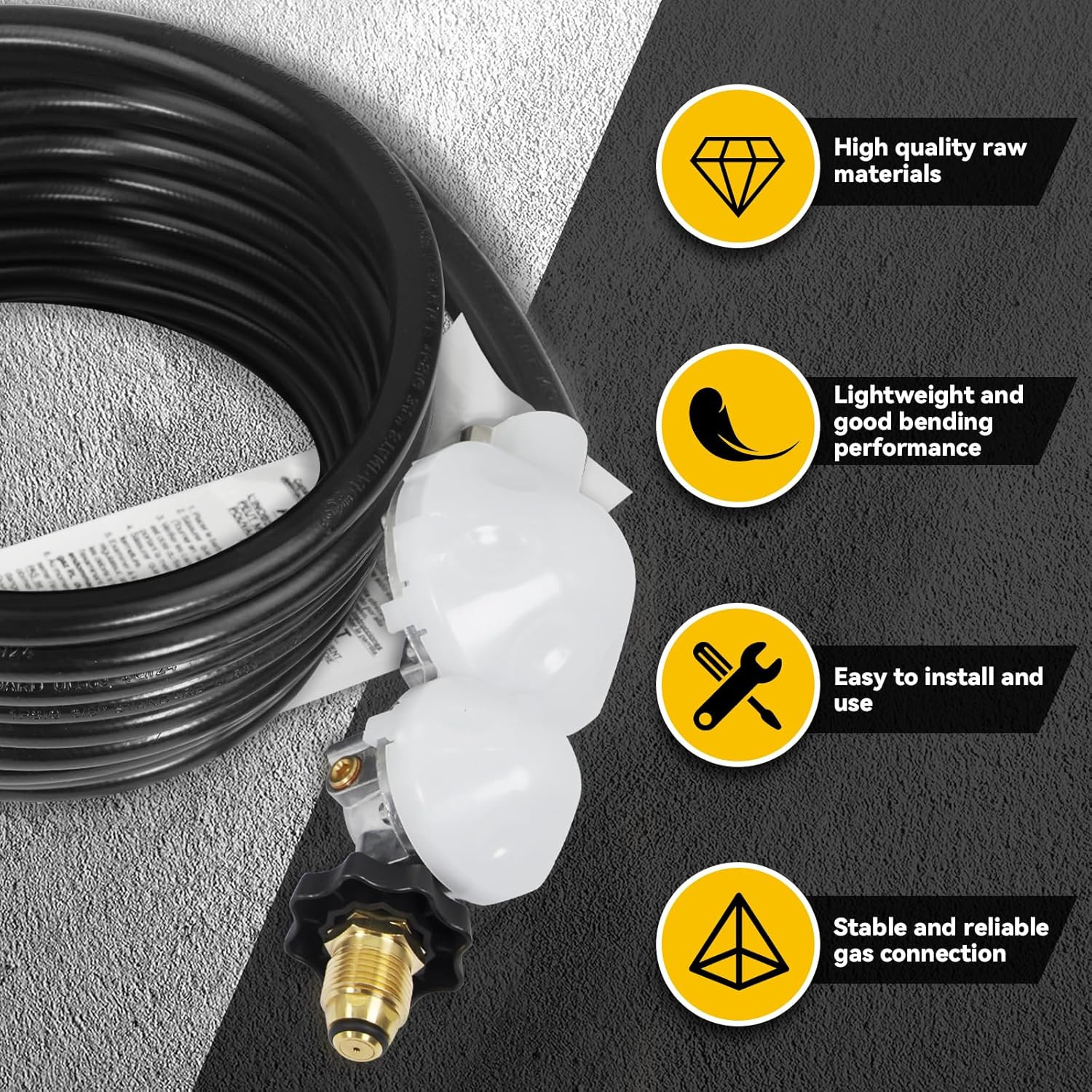 24 FT F273684 Propane Hose Compatible for Mr Heater... gallery