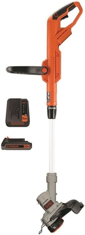 Cordless String Trimmer 20V MAX 2-in-1 2 in Steel Deck LST300 BLACKDECKER gallery