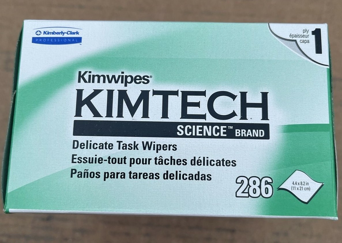 KIMTECH 34155 KIMWIPES DISPOSABLE CLOTH DELICATE TASK WIPERS LINT FREE (286 PCS) gallery