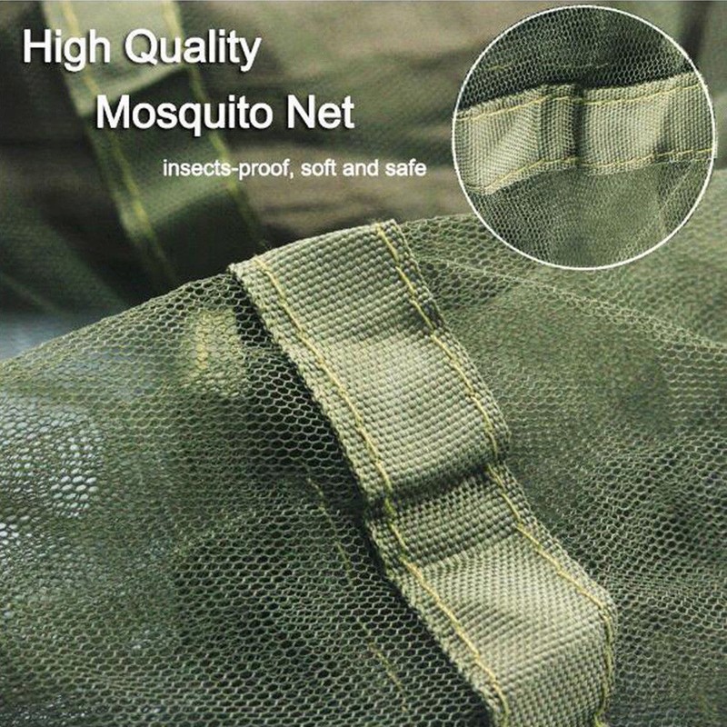 Camping Hammock Tent Mosquito Net Set 2 Person Outdoor Travel Double Hanging Bed gallery