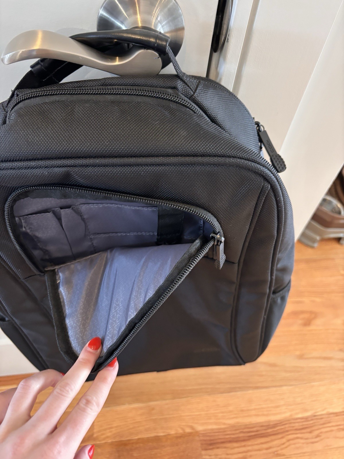CODi Fortis 15.6" Backpack Black Laptop Backpack 3
