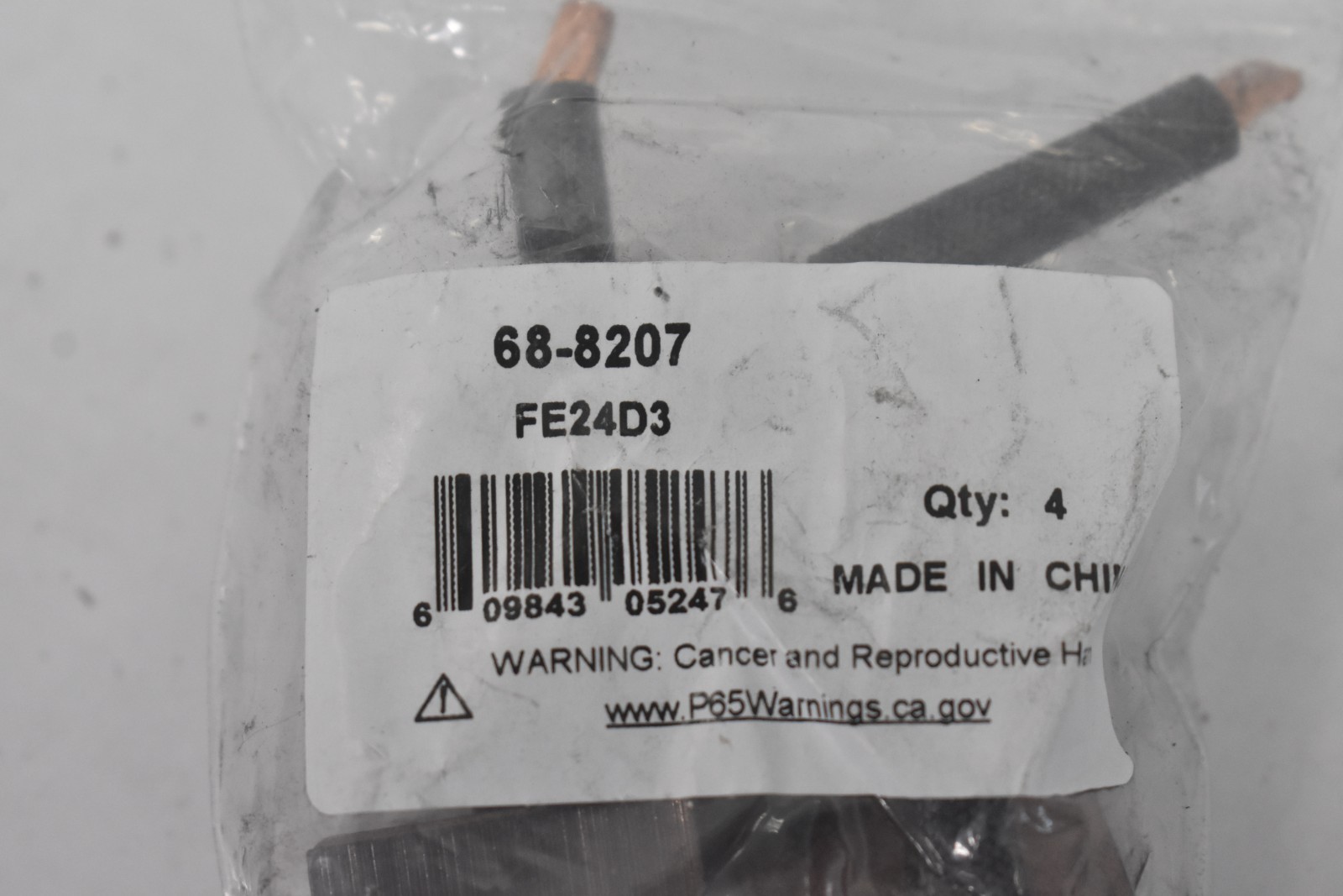 4 Pack Brushes FE24D3 68-8207 Compatible With Starters Denso Cummins Yanmar gallery
