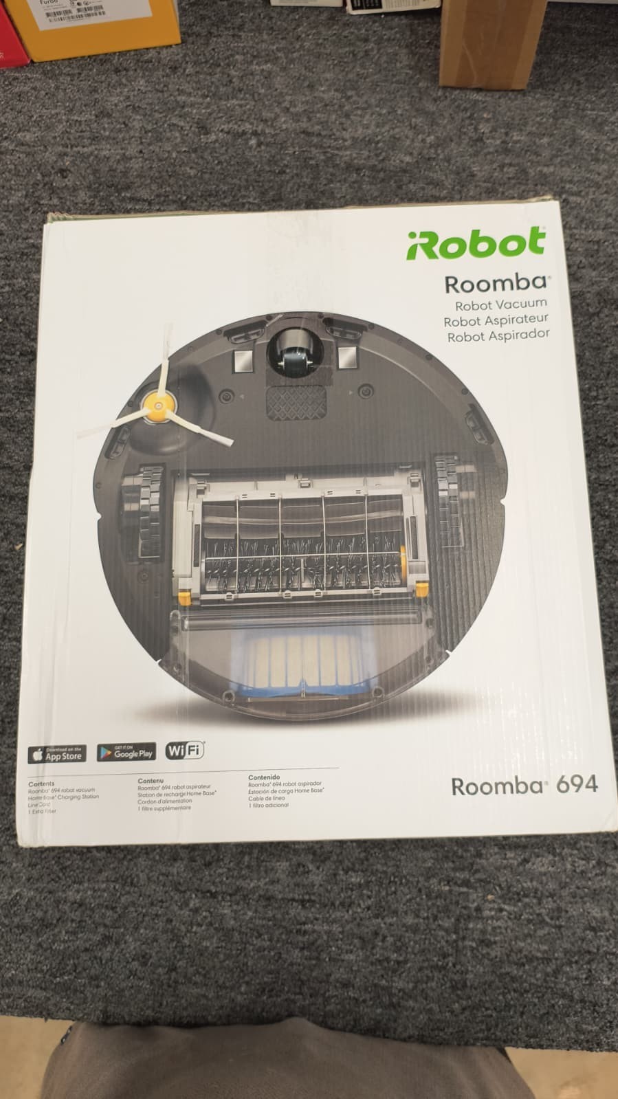 iRobot Roomba 694 Vacuum R694020, OPEN BOX NEW - P1 gallery
