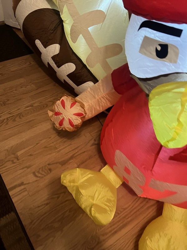8FT Thanksgiving Inflatable Turkey LED Travis Kelve 87 Swiftie Swag KC Chiefs gallery