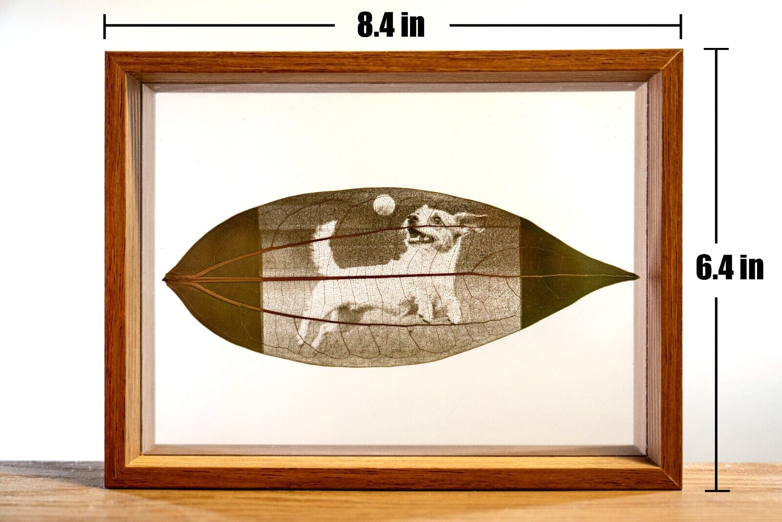 Custom Leaf Photo Engrave Carving Handmade Art Gift *Message Us Your Photo* gallery