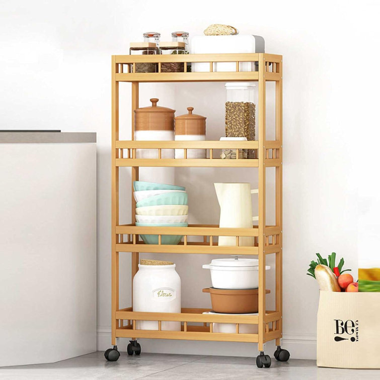 ColourTree Shelving Unit with Wheels, Removable Storage Cart gallery