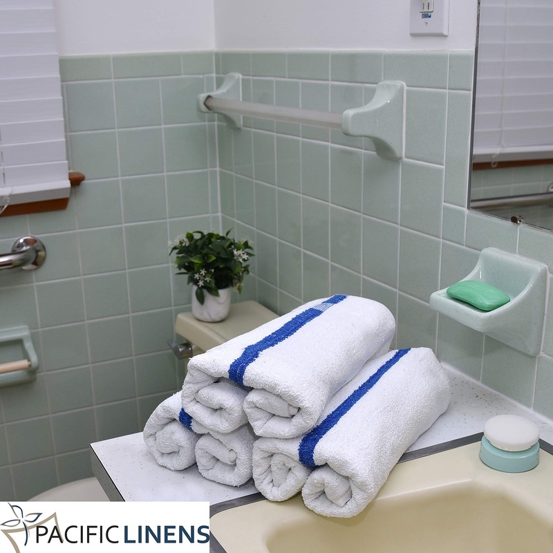 Pacific Linens Bath Towels Set - 22 x 44 Inch 100% Cotton - 6-LBS/Dozen gallery