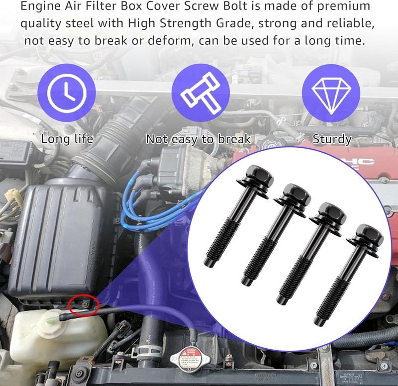 41085 Engine Air Filter Housing Screws Bolts Replacement Part,Air Filter Housing gallery