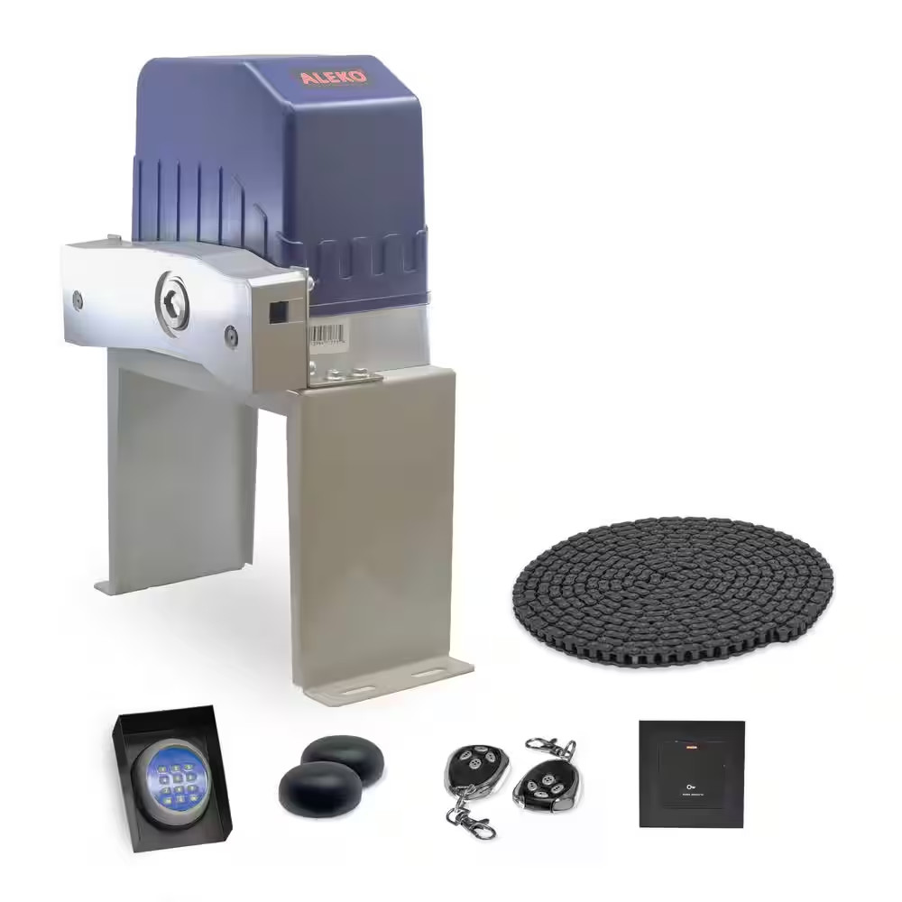 AC1400 40 Ft. Length and 1400 Lbs. Capacity Gate Opener Kit for Sliding Gates gallery