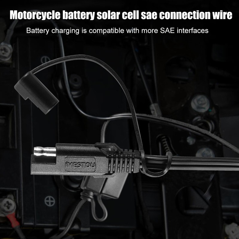 Battery Quick Connect Cable W/ Sae 2 Pin Ring Terminal Sae Connector Harness gallery