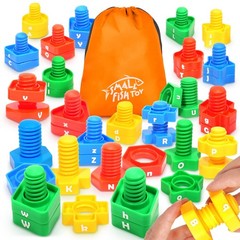 Letters Learning Matching Game | Preschool Toys Set for Toddlers | 26 Alphabet L