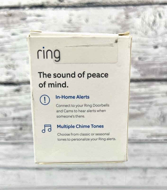 Ring Door Chime (2nd Generation) 5F67E9 Plug In Device - White gallery