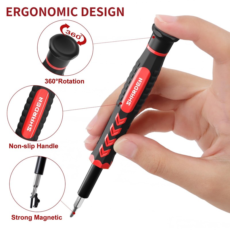 59 in 1 Small Precision Screwdriver Set Magnetic Mini Screwdriver Set With Case gallery